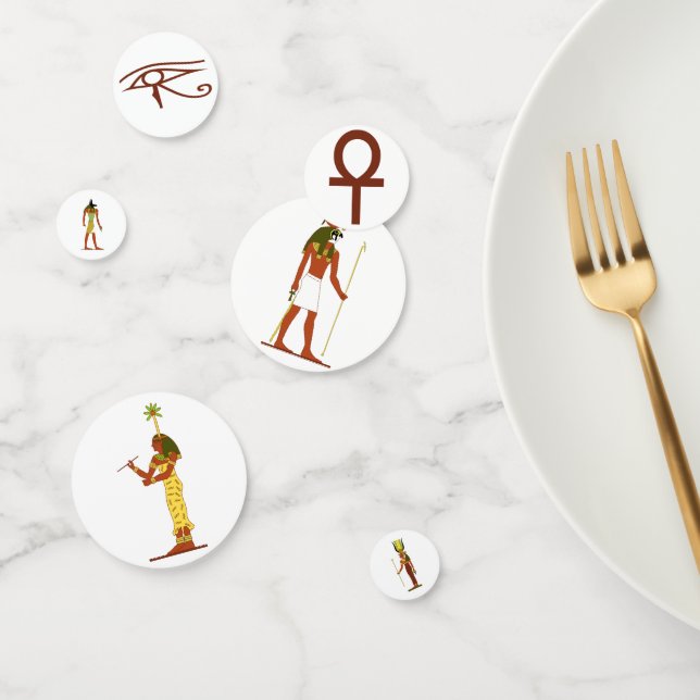 Confettis Les Déités De L'Égypte Ancienne (Groupe)