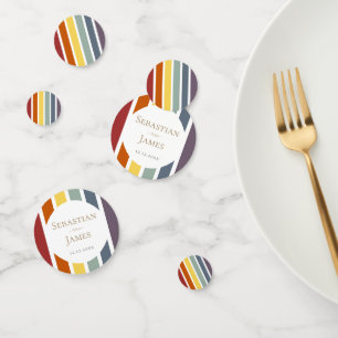 Confettis LGBTQ Rainbow Gay Mariage