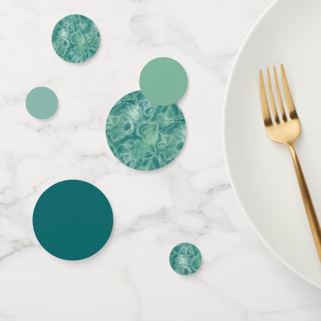 Confettis Marbre vert (Groupe)