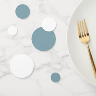 Confettis Mariage bleu