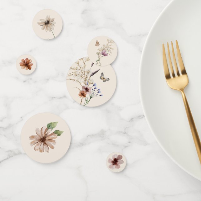 Confettis Mariage floral (Groupe)