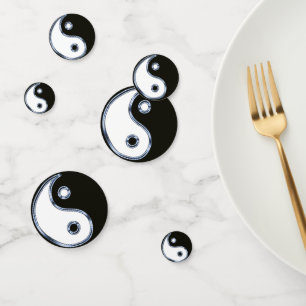 Confettis Médaillon Yin et Yang