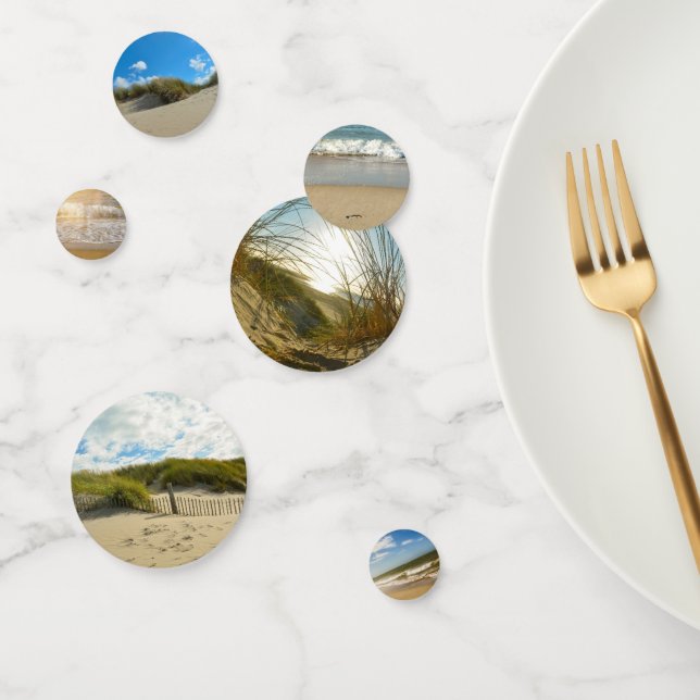 Confettis Mer, vagues et dunes - (Groupe)