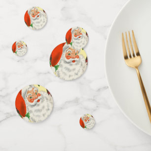 Confettis Noël Vintage du Père Noël victorien