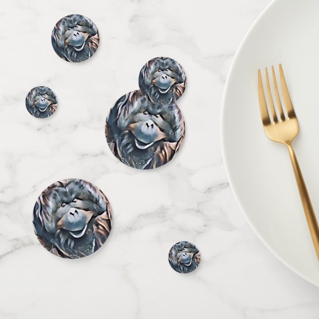 CONFETTIS ORANGUTAN (Groupe)