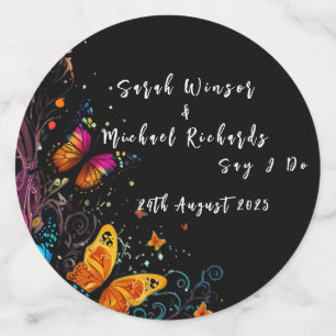 Confettis Papillon Whimsical Jardin Portable Pin