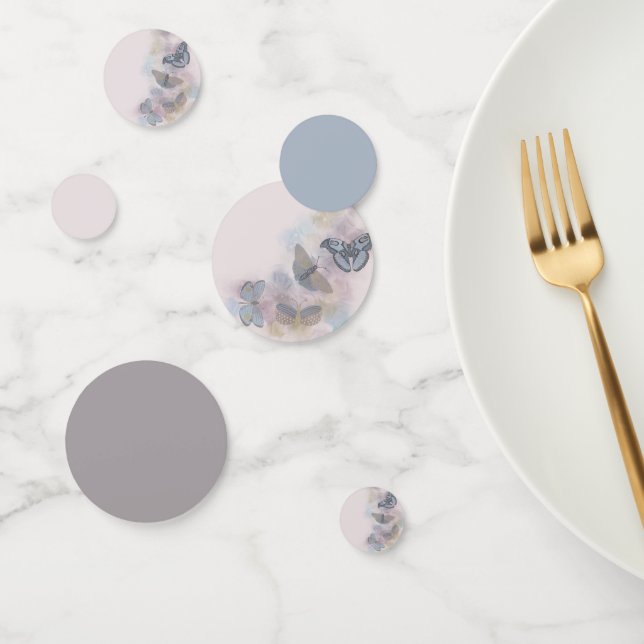 Confettis Papillons à encre d'alcool (Groupe)