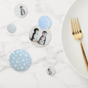 Confettis Parti de Cute Penguin