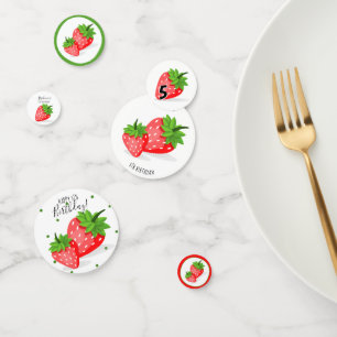 Confettis Patch fraise