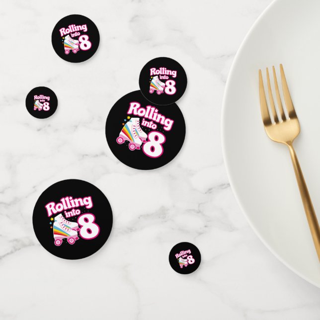 Confettis Patinage pour enfants - 8e anniversaire - Patinage (Groupe)