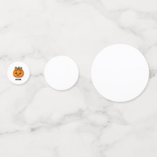 Confettis Petite Citrouille Mignonne Halloween Personnaliser