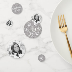 Confettis Photo du 30e anniversaire