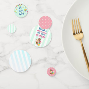 Confettis Poncs de crème glacée avec arrosages
