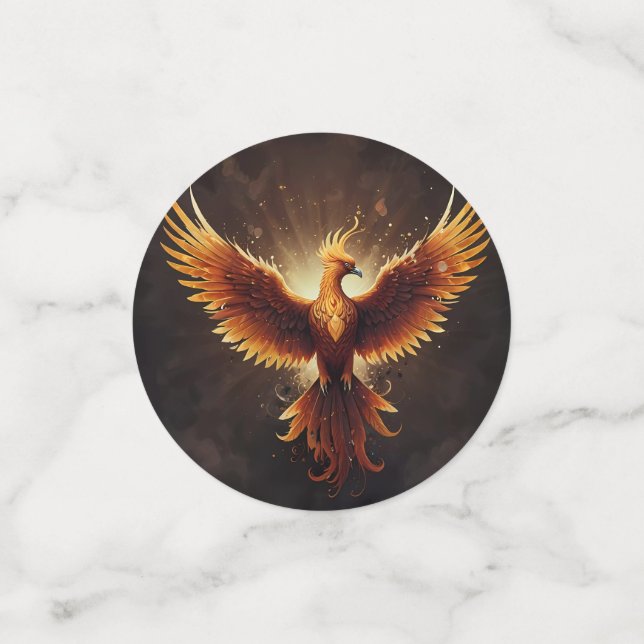 Confettis Poussin Phoenix Fierté (Petit recto)