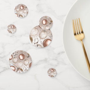 Confettis Rose Gold Rose Parties scintillant Ballons fête d'