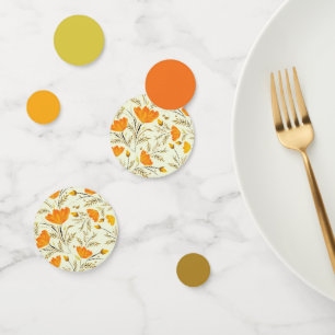 Confettis Rose jaune