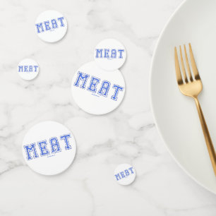 Confettis rugosité de la viande de SlipperyJoe inégale met e