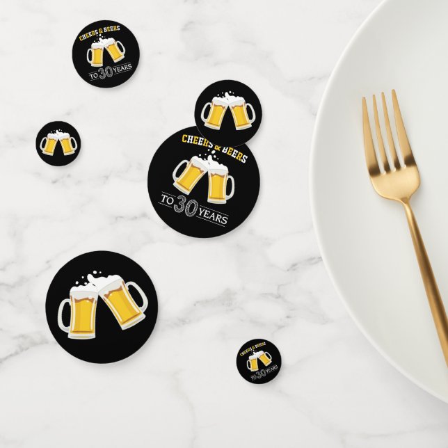 Confettis Salades et bières à 30 ans (Groupe)