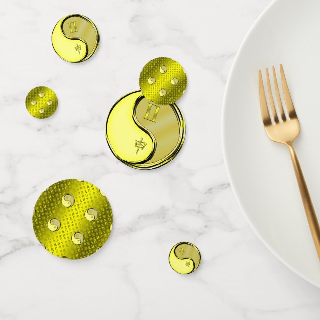 Confettis Singe Gemini et Métal (Groupe)