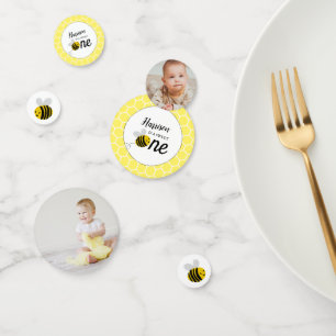 Confettis Sweet Little Honey Bee 1er Anniversaire Photo