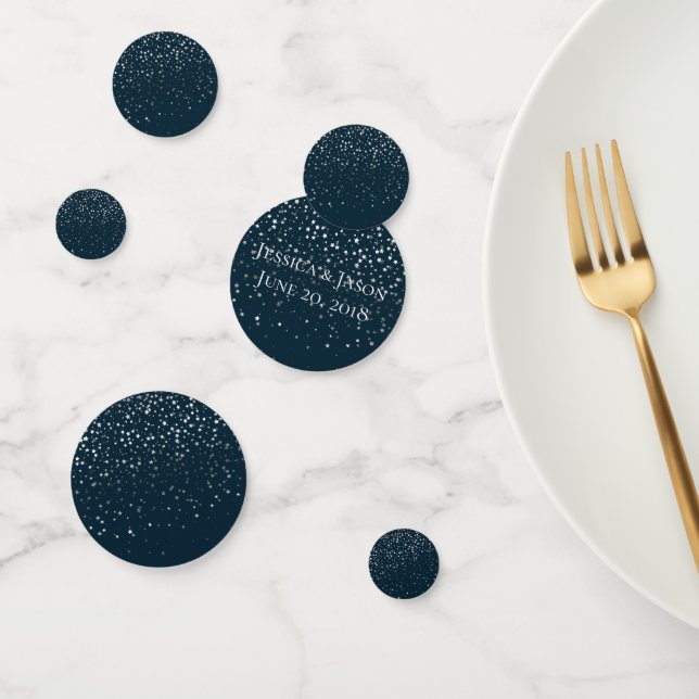Confettis Table Confetti-Mariage Personnalisé (Groupe)