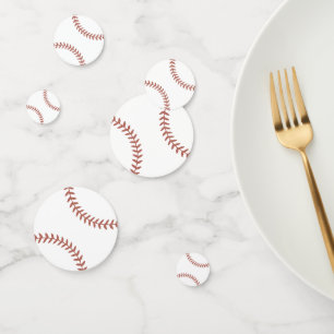 Confettis Table d'anniversaire de baseball