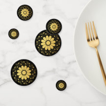 Table Mandala Gold