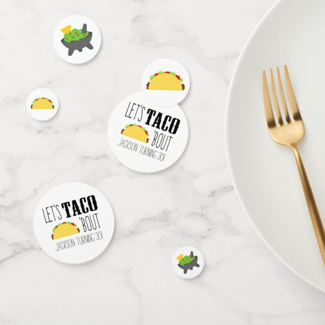 Confettis Taco 'Bout fête d'anniversaire (Groupe)