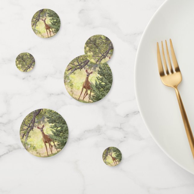 Confettis Un cerf solitaire  (Groupe)