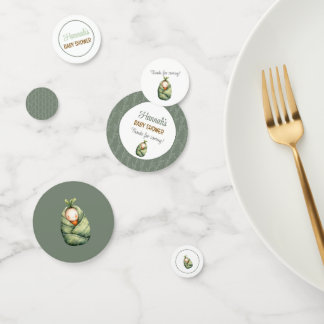 Confettis Un petit ruisseau sur la table du chemin