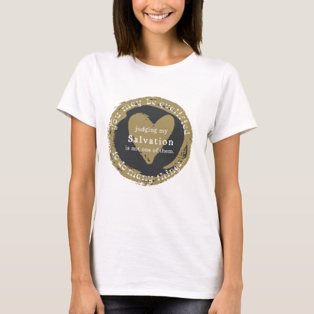Confiance Coeur T-shirt (Devant)