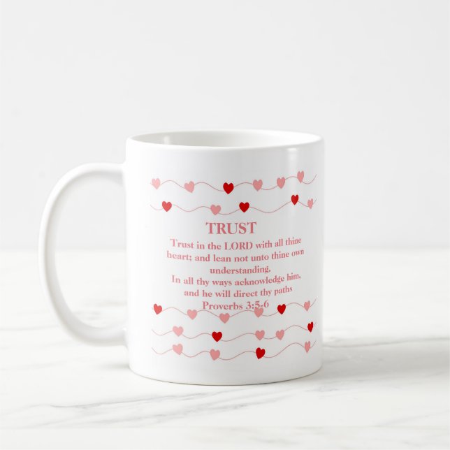 Confiance dans le SEIGNEUR tasse (Gauche)