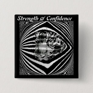 Confidence_ 2 Inch Square Button