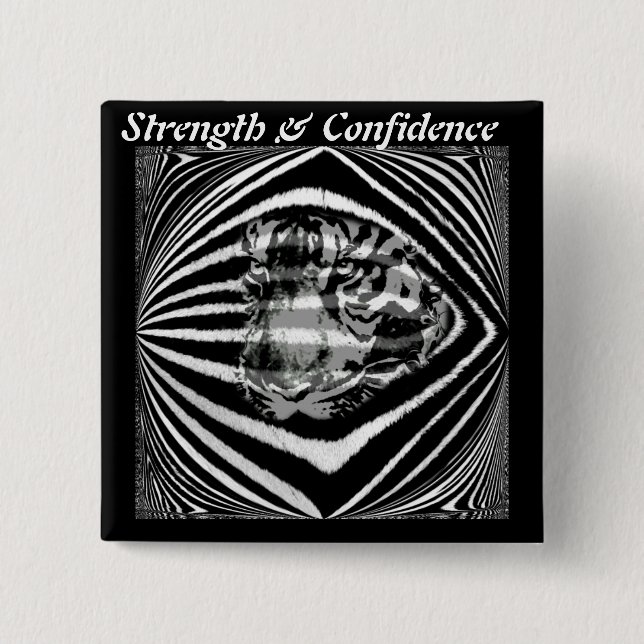 Confidence_ 2 Inch Square Button (Front)