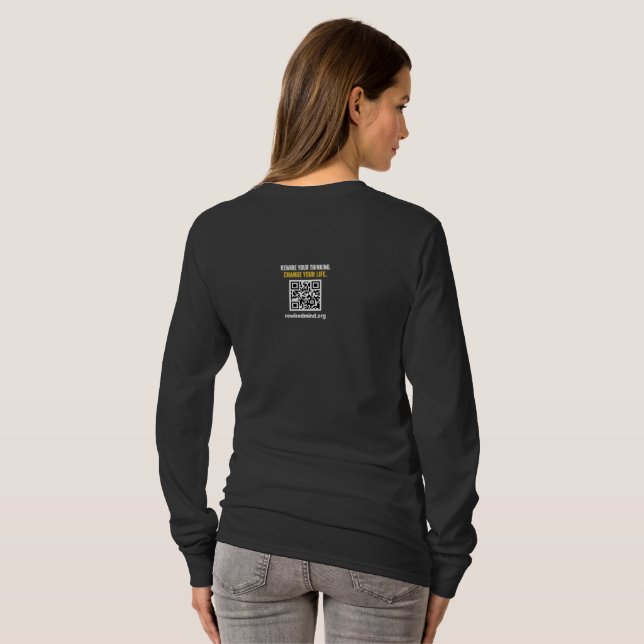 Confidence Is Evidence | Women's Long-Sleeve Shirt (Back Full)
