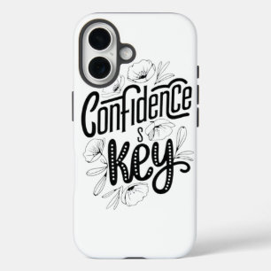 Confidence key  iPhone 16 case