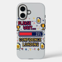 Confidence Loading Funny Pixel Art Tee