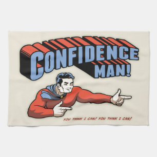 Confidence Man! Kitchen Towel