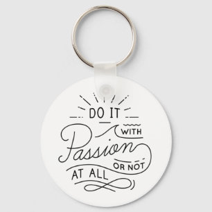 Confidence, Success, Goals Attitude Motivational Keychain