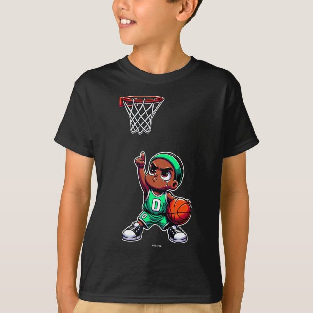 Confident And Motivated Little Jayson  T-Shirt (Front)