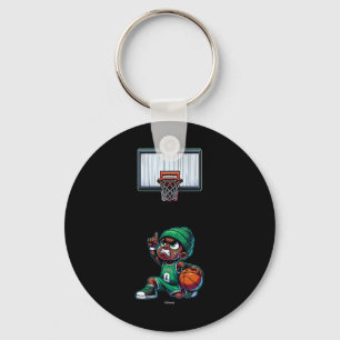Confident And Motivated Little Jayson With Beanie Keychain
