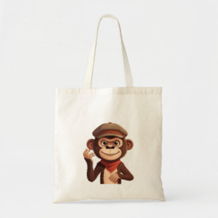Confident Monkey  Tote Bag