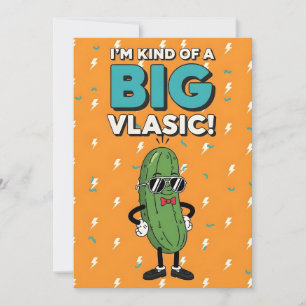 Confident Pickle Pun I’m Kind Of A Big Dill  Thank You Card