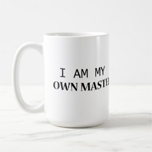 confident quote minimalist classic coffee mug