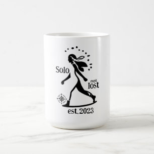 Confident Solo Traveler Statement  Coffee Mug