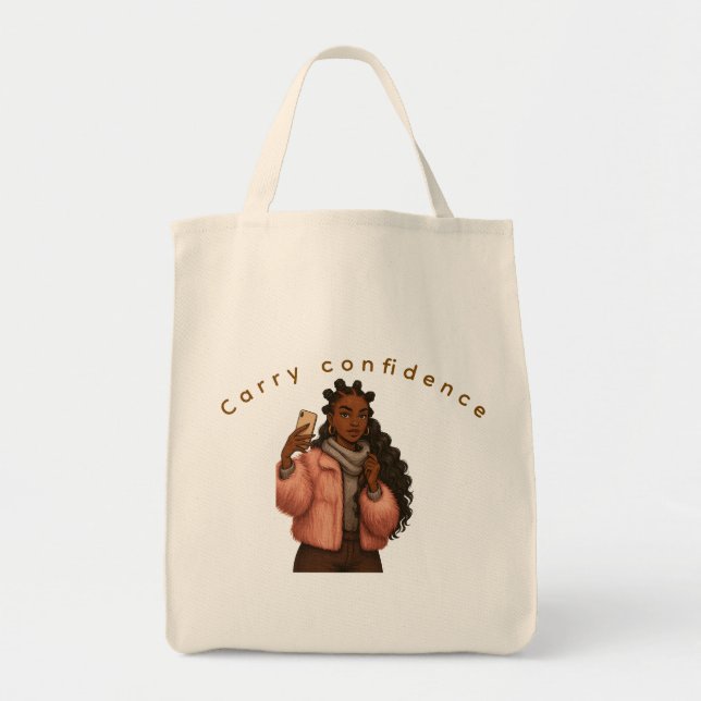 CONFIDENT STYLISH TOTE BAG (Front)