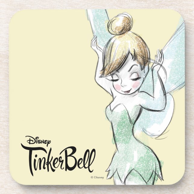 Confident Tinker Bell Coaster (Front)