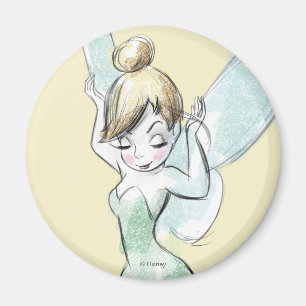 Confident Tinker Bell Magnet