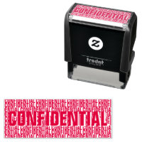 Confidential Hide Address Blocker Red