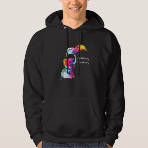 Confidently Non Binary Rainbow Genderflexible Prid Hoodie